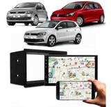 Central Multimidia 2 Din Mp5 Golf Polo Fox Gps Espelhamento - First option
