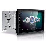 Central Multimídia 2Din 7Android GPS Bluetooth Espelhamento iOS - Uberparts