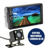 Central Multimidia 7" Automotivo Espelhamento Camera Re Bluetooth Usb Radio 2 Din - Ab midia