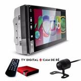 Central Multimídia Android 7.1.1+ Tv + Gps + Espelhamento - Uberparts