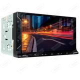 Central multimídia automotiva tela 7" gps integrado bluetooth usb sd câmera ré ecopower ep-7012