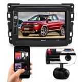 Central Multimidia Bt Mp5 Fiat Toro + Moldura 2 Din + Brinde - Multi marcas