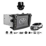 Central Multimidia Corolla 2008 2009 2010 2011 2012 2013 2014 Tv digital Gps Bluetooth Usb Sd Card Tela 8" Camera Espelhamento Android e Iphone - X3automotive