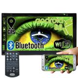 Central Multimídia Dvd Automotivo 2 Din 7.0 Exbom D760BT Wifi Android Espelhamento Bluetooth Gps