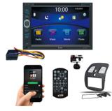 Central Multimidia Dvd Fiat Grand Siena + Moldura + Brinde - E-tech
