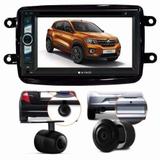 Central Multimidia Dvd Renault Kwid + Moldura 2 Din + Camera - Multi marcas