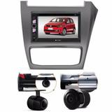 Central Multimidia Dvd Vw Fox 2014 + Moldura 2 Din + Brinde - Multi marcas