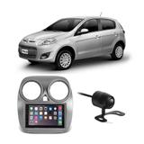 Central Multimídia Fiat Novo Palio 2012 a 2018 7 Polegadas MP5 USB Bluetooth Espelhamento iOS Android + Câmera de Ré - Gold