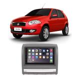 Central Multimídia Fiat Palio 2009 a 2011 7 Polegadas MP5 USB Bluetooth Espelhamento iOS Android - Gold