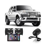 Central Multimídia Ford Ranger 1994 a 2010 7 Polegadas MP5 USB Bluetooth Espelhamento iOS Android + Câmera de Ré - Gold