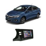 Central Multimídia Honda City 2015 a 2019 7 Polegadas MP5 USB Bluetooth Espelhamento iOS Android - Gold