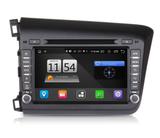Central Multimidia M1 Honda Civic (12-14) Cinza M8031 Android 8.0 Exr Nao