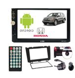 Central Multimidia + Moldura CRV 08/11+ Brinde - Etech