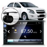 Central Multimídia Mp5 Cobalt Bt Espelhamento Câmera Moldura - Expex