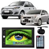 Central Multimídia Mp5 Fiesta Hatch/Sedan 05/12 D720BT Moldura Bluetooth Câm Ré - Exbom