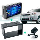 Central Multimídia Mp5 Ford Fiesta 2002 A 2013 Camera Moldura Espelhamento Android iPhone - Uberparts