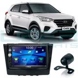 Central Multimídia Mp5 Hyundai Creta Moldura Câmera Espelhamento Android iOS - Uberparts