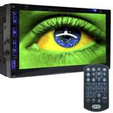Central Multimídia Mp5 Player Automotivo Com Android Carro 2 din Bluetooth FM SD AUX USB GPS DVD MPCC-D760BT - Exbom
