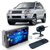 Central Multimídia Mp5 Tucson Câm TV BT Espelhamento Android IOS - Uberparts