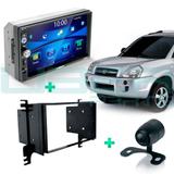 Central Multimídia Mp5 Tucson Câmera Moldura Bluetooth Espelhamento Android IOS - Uberparts