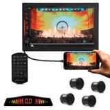 Central Multimídia Multilaser Evolve Link 7" Bluetooth Espelhamento Android iOS GPS TV + Sensor Ré - Prime