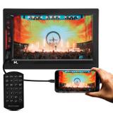 Central Multimídia Multilaser Evolve Link GP338 7" BT Espelhamento Android iOS GPS TV USB Controle