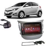 Central Multimídia Pioneer AVH-A208BT + Moldura 2 Din + Câmera Ré Hyundai HB20 - Central pioneer
