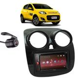 Central Multimídia Pioneer Avh-A218bt + Moldura 2 Din + Câmera Ré Palio 2014 - Central pioneer