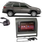 Central Multimídia Pioneer Avh-A218bt + Moldura 2 Din + Câmera Ré Palio Adventure 2012 - Central pioneer