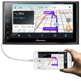 Central Multimídia Pioneer SPH-DA138TV 2 Din Bluetooth TV Interface Radio Mode+ iOS CarPlay Mixtrax