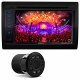 Central Multimídia Pósitron SP8530 6.2" Espelhamento Bluetooth USB CD DVD MP3 + Cam Ré Mini Colorida - Kit som e vídeo