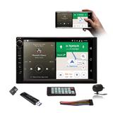 Central Multimídia Universal Mp5 2 Din Câmera Ré Espelhamento Android - Voolt