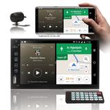 Central Multimídia Universal Mp5 2 Din Câmera Ré Espelhamento Android - Voolt