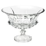 Centro de Mesa com Pé Soho 33cm Cristal Rojemac Transparente