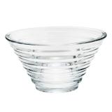 Centro de Mesa de Vidro com Titânio Falcoo 29cm Rojemac Transparente
