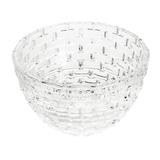 Centro de Mesa Decorativo Cristal de Chumbo Brick 23X14,5Cm - Rojemac