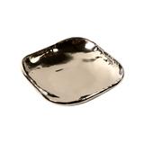 Centro de Mesa Decorativo de Aço Inox Quadrada Pequeno - Maria pia casa