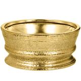 Centro De Mesa Dourado Em Cerâmica - Mart