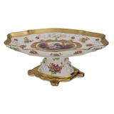 Centro De Mesa Em Porcelana Trindade - Prime home decor