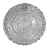 Centro de Mesa em Vidro Prata Estilo Art Nouveau 04 - Prime home decor