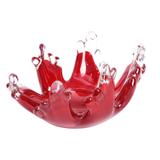 Centro De Mesa Murano Coral Deep Sea 17,5 Cm Vermelho - L hermitage