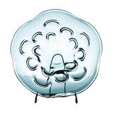 Centro de Mesa Murano São Marcos - Cristal Esmeralda Com Ondulação 54cm