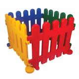 Cercadinho Infantil Alpha Brinquedos 4 Módulos Colorido