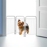 Cercado canil para cães pequenos branco - açomix