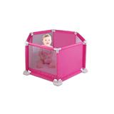 Cercado para Bebê Braskit - Rosa
