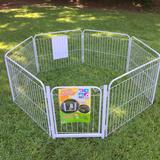Cercado Para Canil Cães Cachorro 6/90 Com Portão e Kit - Pet util