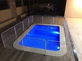 Cercado Para Piscina Proteção Cães Pet Cão Cachorro 9x90cm - Pet útil