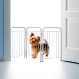 Cercado Pet Delimitador de Espaço Dobrável para Cachorro - Açomix