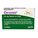 Cerenia Anti Vômito 16mg - 4 Comprimidos - Zoetis