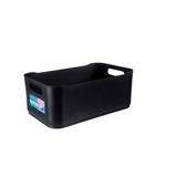 Cesta Fit Grande 30,5 x 18,5 x 12 cm Preta - Coza - Brinox